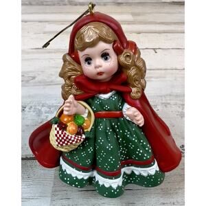 Hallmark 1997 Little Red Riding Hood Ornament Madame Alexander Series 2 Keepsake